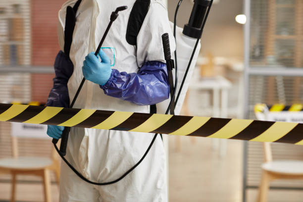 Professional Infectious Disease Decontamination technician working in Bayville, NY